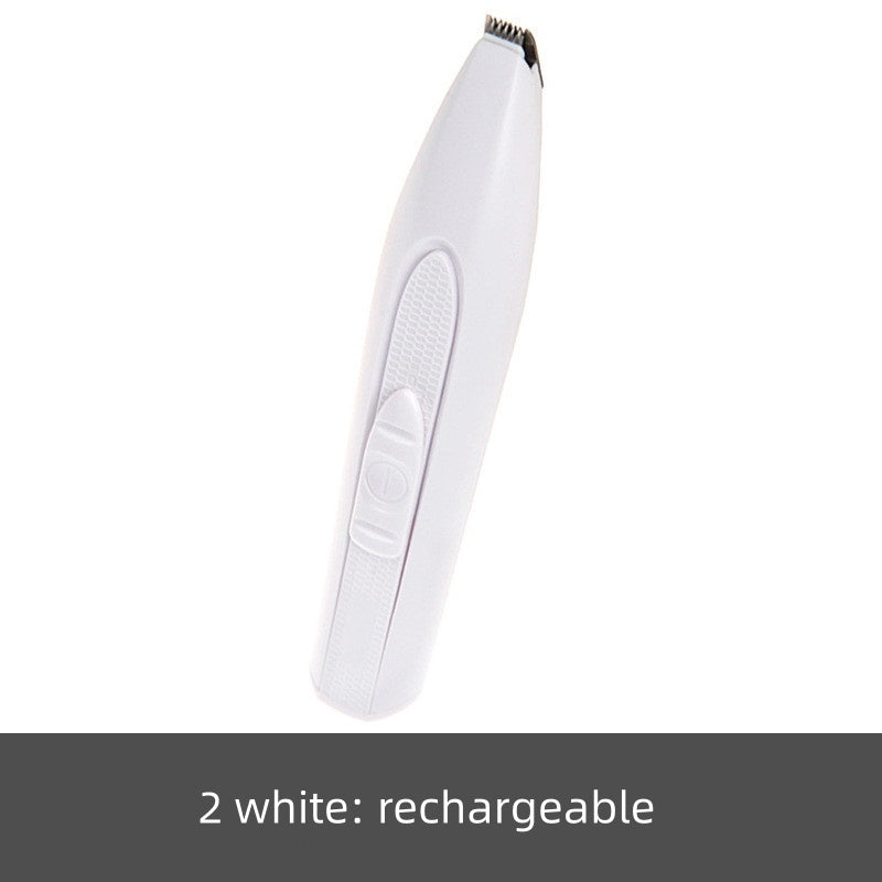 Compact Cordless Pet Hair Trimmer for Dogs and Cats with Ceramic Blade, 6.3 x 1.2 x 1.1 in (16 x 3 x 2.8 cm)