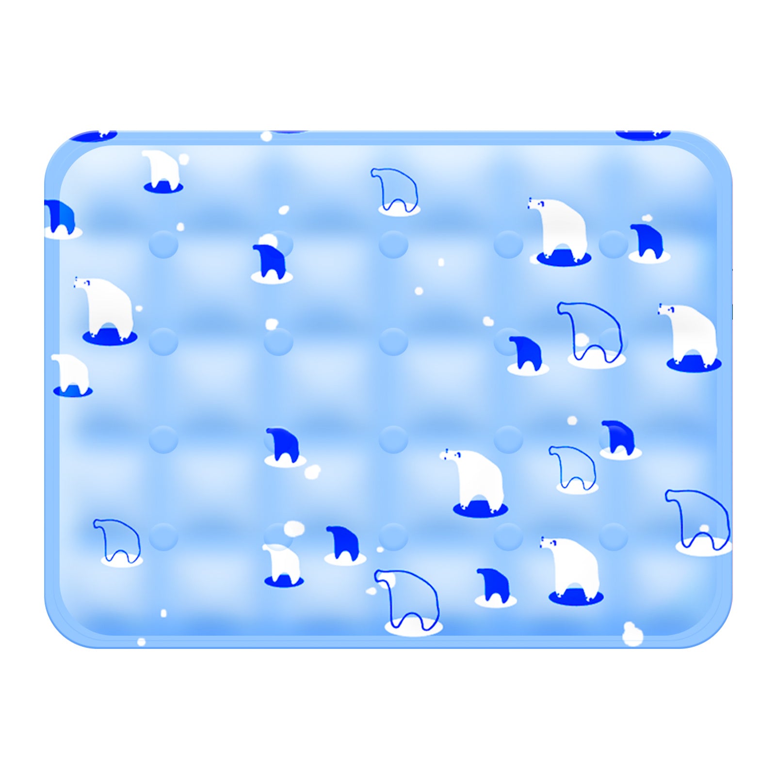 Self-Cooling Pet Mat for Dogs and Cats, Summer Pad in 23.6 x 35.4 and 27.6 x 47.2 in Sizes