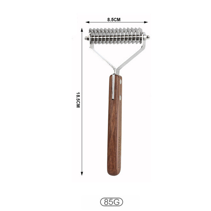 Wooden Grooming Comb Set for Dogs and Cats, Nine Styles Including Needle and Open-Knot Combs