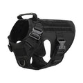 Durable Polyester Tactical Training Vest for Large Dogs, Outdoor Wear in Sizes S to XL