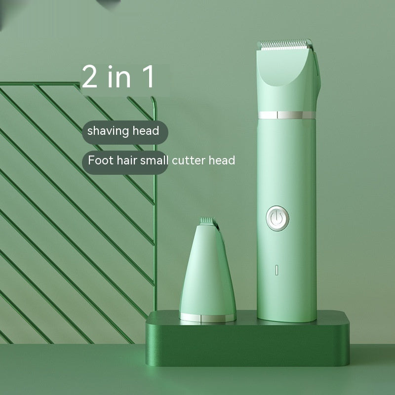 Cordless USB-Rechargeable Dog Grooming Clipper Set with Guide Combs and Blade Care Kit