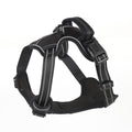Adjustable No-Pull Dog Harness Vest with Reflective Trim, Breathable Polyester, Sizes S to XL