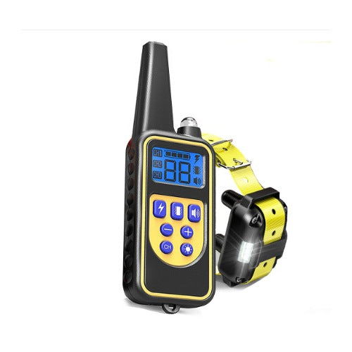 Handheld Remote Dog Training Collar System with Adjustable Strap, Available for 1 to 3 Dogs