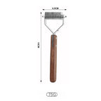 Wooden Grooming Comb Set for Dogs and Cats, Nine Styles Including Needle and Open-Knot Combs