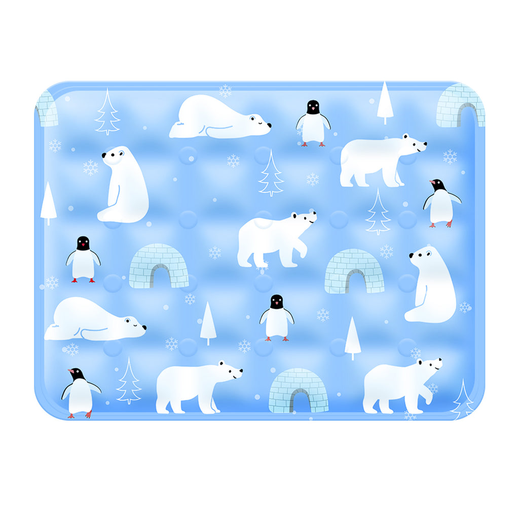 Self-Cooling Pet Mat for Dogs and Cats, Summer Pad in 23.6 x 35.4 and 27.6 x 47.2 in Sizes