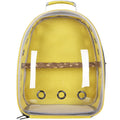 Breathable PC Travel Backpack Carrier for Parrots and Mynas, 20 to 35 Liter Capacity