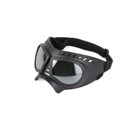 Adjustable Windproof Dog Goggles with ABS Frame and Coated Lenses for Small and Large Breeds