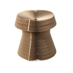 Scratcher assembled into a mushroom shape
