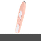 Pink clipper standing upright, slight angle