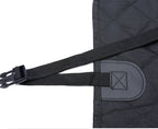 Close-up of the buckle strap and its anchor patch