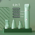 Cordless USB-Rechargeable Dog Grooming Clipper Set with Guide Combs and Blade Care Kit