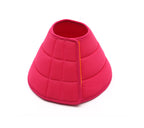 Rose red recovery cone standing upright