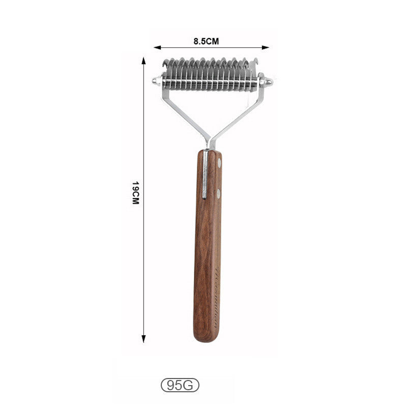 Undercoat rake with the widest blade head